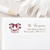 Magenta Rustikale Bögen und Blüten (Insitu)