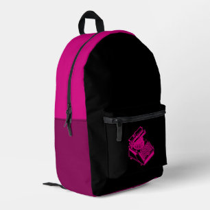 Magenta-Schreibmaschine Magenta Bedruckter Rucksack