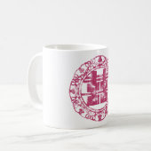 Magenta Shuan Xi Kaffeetasse (Vorderseite Links)