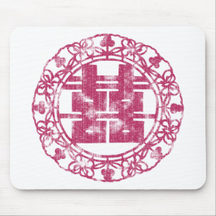 Magenta Shuan Xi Mousepad