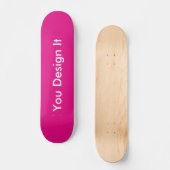Magenta Skateboard (Vorderseite)