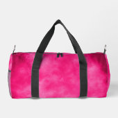 Magenta Sky Cloud-Effekt Duffle Bag (Rückseite)