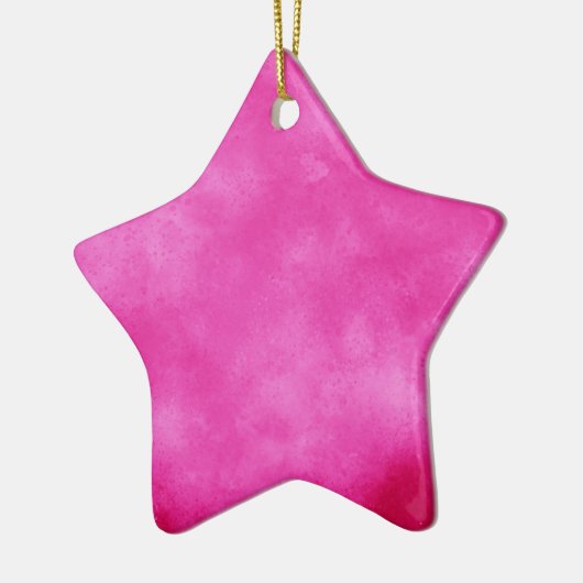 Magenta Sky Keramik Decoration Ornament (Links)