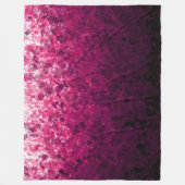 Magenta Spots - Fleece Blanket (Vorderseite)