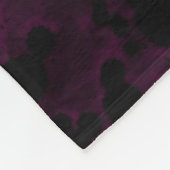 Magenta Spots - Fleece Blanket (Ecke)