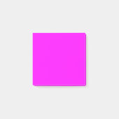 Magenta Square Postit Notes Post-it Klebezettel (Vorderseite)