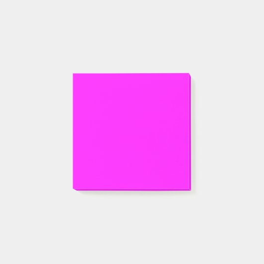 Magenta Square Postit Notes Post-it Klebezettel (Vorderseite)