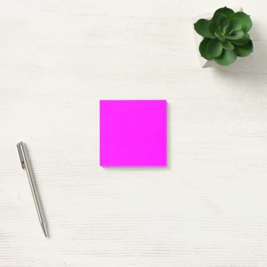 Magenta Square Postit Notes Post-it Klebezettel (Büro)