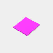 Magenta Square Postit Notes Post-it Klebezettel (angewinkelt)