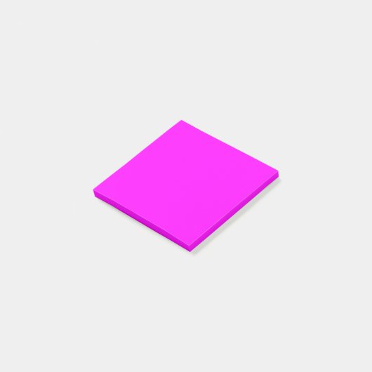Magenta Square Postit Notes Post-it Klebezettel (angewinkelt)