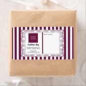 Magenta Streifen & Curry Rahmen & Logo (Insitu)