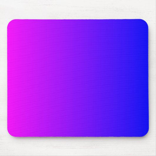 Magenta to Blue Gradient Mousepad (Vorne)