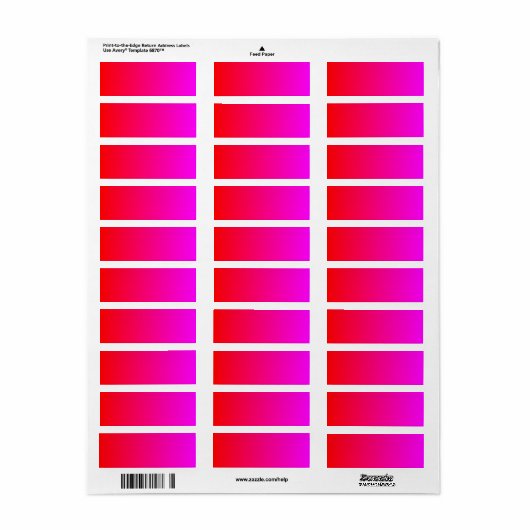 Magenta to Red Gradient (Vorne)