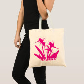 MAGENTA - Tote bag con Flor del paraiso Tragetasche (Vorderseite (Produkt))