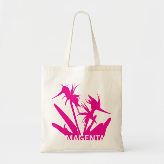 MAGENTA - Tote bag con Flor del paraiso Tragetasche (Vorne)