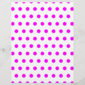 Magenta Tupfen Flyer (Hinten)