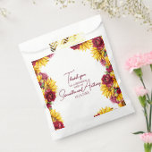 Magenta und Golden Yellow Wedding Geschenktütchen (Versiegelt)