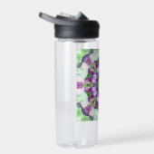 Magenta und Green Mandala Wasserflasche Trinkflasche (Rechts)