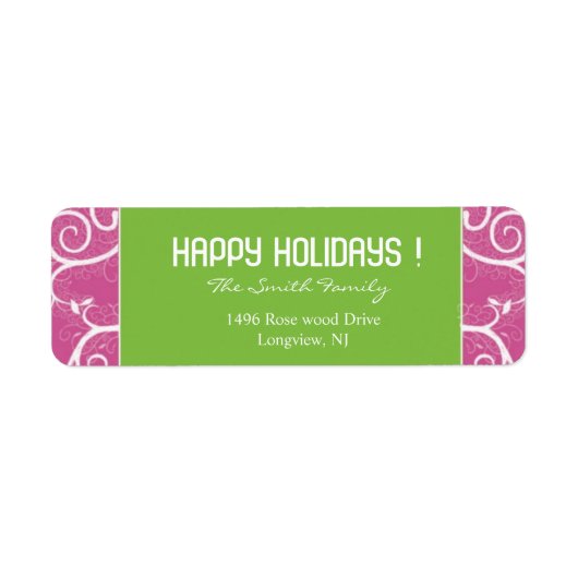 Magenta und Green - Weihnachtsmarken (Vorne)