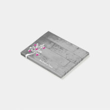 Magenta Valentine Hearts Tree Personalisiert Notes