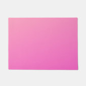 Magenta-Verlaufsfarbe Fußmatte (Vorderseite)