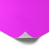 Magenta Violet Lila Farbe Hintergrund Poster (Ecke)