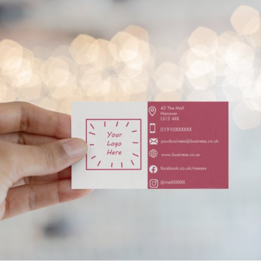 Magenta Visitenkarte einfach personalisieren