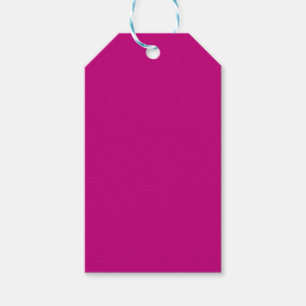 Magenta (Vollfarbe)  Geschenkanhänger