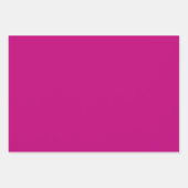 Magenta (Vollfarbe) Geschenkpapier Set (Vorderseite 2)