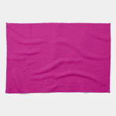 Magenta (Vollfarbe) Geschirrtuch (Horizontal)