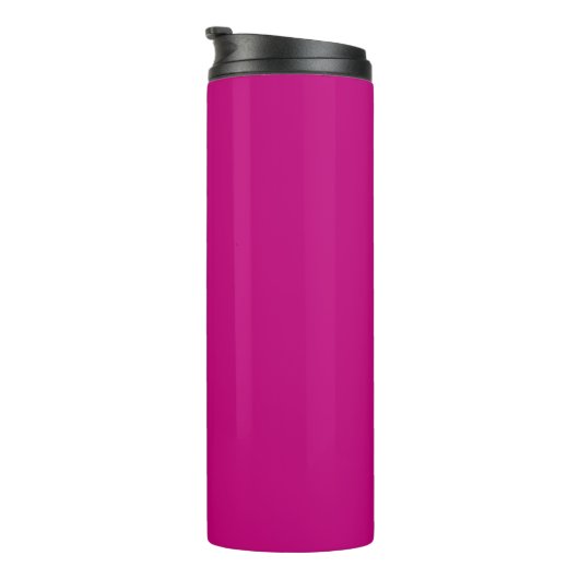 Magenta (Vollfarbe) Thermosbecher (Nach rechts gedreht)