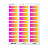 Magenta Yellow Gradient (Vorne)