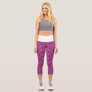 Magenta Yoga-Hosen Leggings