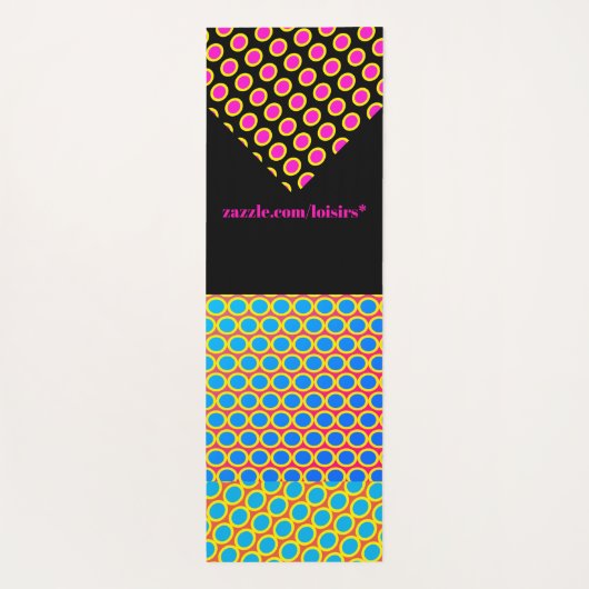 Magenta Yogamatte (Rückseite)