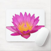 Magentarote Wasserlilie 2 Mousepad (Mit Mouse)