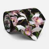 Magentaroter orchideenbaum krawatte (Gerollt)