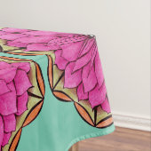 MAGENTAROTER POINSETTIA Entwurf Tischdecke (Beispiel)