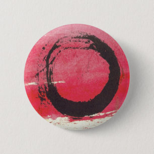 Magentaroter Zen-Kreis Button