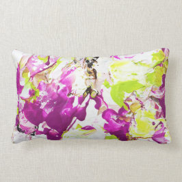 Magentarotes Regen-Kissen Lendenkissen