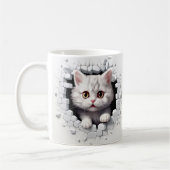 Magentasse Maus & Katze Kaffeetasse (Links)
