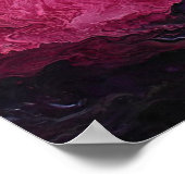 MagentaSunSet Poster (Ecke)