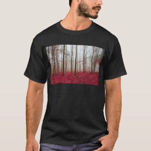 Magenwald in Rot und Weiß T-Shirt