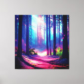 Magenwaldumgebung Leinwanddruck (Vorderseite)