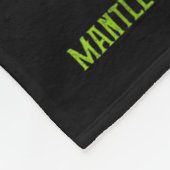 Magenzelllymphom Kriegerfahne Fleecedecke (Ecke)