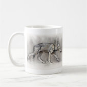 Magerer Welpe Kaffeetasse (Links)