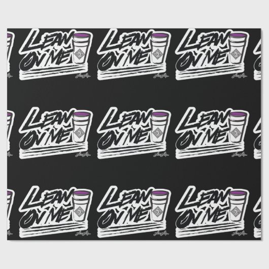 Mageres auf mir doppeltes Schale Lech-Packpapier Geschenkpapier (Flach)