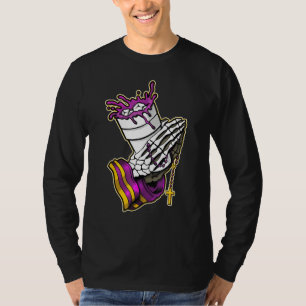 Mageres lila Getränk Schmutziger Doppelbecher Mage T-Shirt
