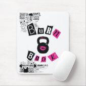 Mageres Mädchen-Brand-Buch Mousepad (Mit Mouse)