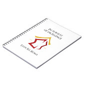 Mageres sechs Seiten-Anmerkungs-Buch des Sigma-80 Notizblock (Linke Seite)