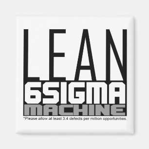 Mageres sechs Sigma-Maschinen-weißer Gurt-Magnet Magnet